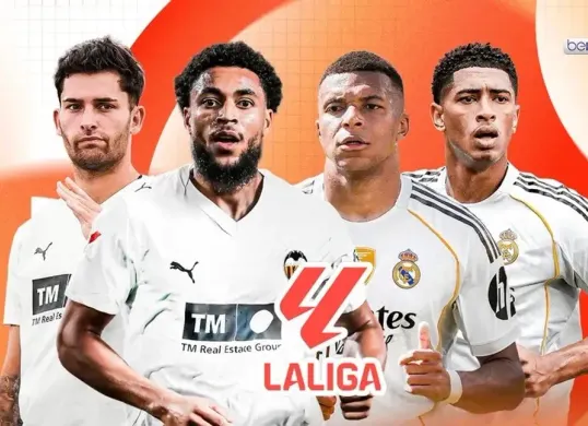 Jadwal live streaming Valencia vs Real Madridi di Liga Spanyol 2025/2026 (Sumber: Vidio.com)