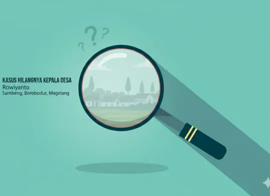 Ilustrasi- Kasus hilangnya Kepala Desa Sambeng, Kecamatan Borobudur, Kabupaten Magelang, Jawa Tengah, Rowiyanto yang hilang sejak Desember 2025. (Sumber: Freepik/rawpixel.com)