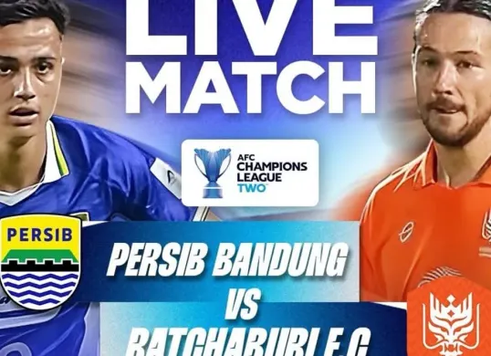 Link live streaming Persib Bandung vs Ratchaburi FC di leg 2 ACL Two 2025/2026. (Sumber: Instagram/@rctisports)