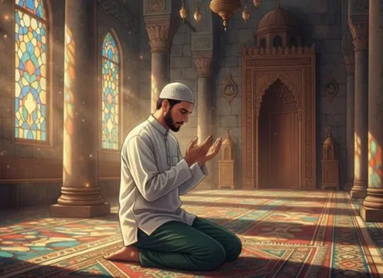 Ilustrasi. Ramadhan memiliki keistimewaan luar biasa bagi umat Islam. Mulai dari turunnya Al-Qur’an hingga pahala ibadah yang dilipatgandakan. (Sumber: Poskota/AI Generated)
