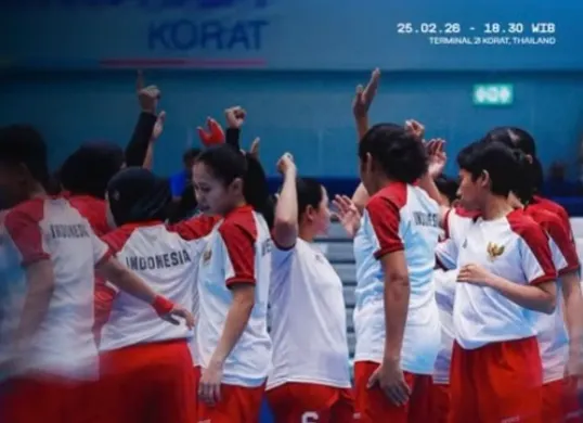 Live streaming Timnas Futsal Putri Indonesia vs Malaysia di AFF Futsal Putri 2026. (Sumber: Instagram/@timnasfutsal)