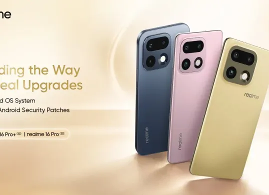 Ilustrasi. Harga dan Spesifikasi Hp realme 16 pro+ 5G.(Sumber: X/@realmeindia)