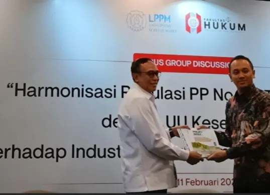 Kegiatan diskusi 'Harmonisasi Regulasi PP Nomor 28 Tahun 2024 dengan Undang-Undang Kesehatan terhadap Industri Produk Tembakau di Indonesia'. (Sumber: Istimewa)