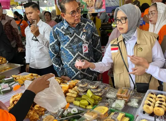 Kepala BBPOM Jakarta Sofiyani Chandrawati Anwar di Jakarta Pusat. (Sumber: Poskota/M Tegar Jihad)