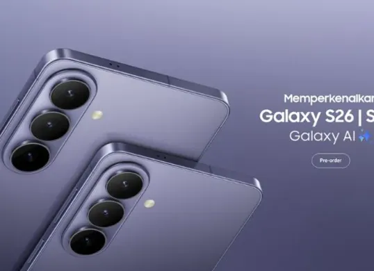 Galaxy S26 Series resmi hadir di Indonesia dengan desain premium dan teknologi AI terbaru, membuka babak baru kompetisi smartphone flagship tahun 2026. (Sumber: samsung.com)