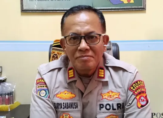 Kasat Binmas Polres Serang, AKP Surya Sabanusa. (Sumber: Poskota/Rahmat Haryono)