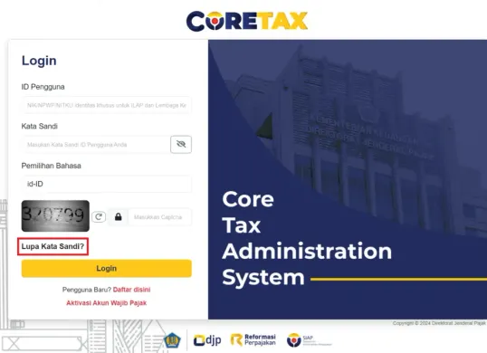 Cara aktivasi lapor SPT Tahunan ASN di Coretax DJP. (Sumber: Direktorat Jenderal Pajak)