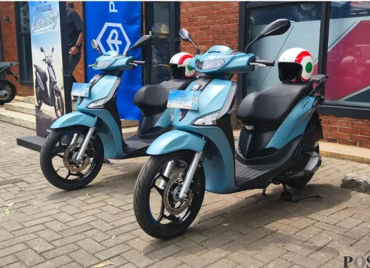 Piaggio Liberty S. (Sumber: Poskota/ Erwan Hartawan)