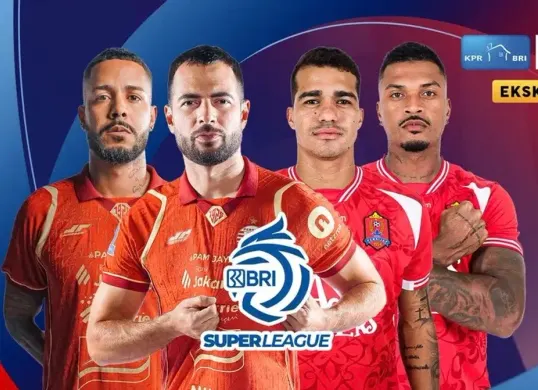 Jadwal live streaming BRI Super League Persija Jakarta vs Persijap Jepara sore ini pukul 15.30 WIB (Sumber: Vidio.com)