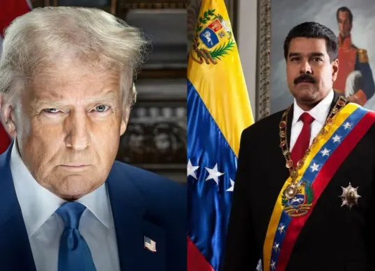 Donald Trump dan Nicolas Maduro (Sumber: Pinterest)