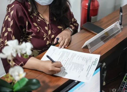 Ilustrasi pasien influenza. (Sumber: Poskota)