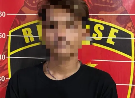 Tersangka DAS pengedar tramadol di Serang, Banten yang ditangkap Mapolsek Kragilan. (Sumber: Polsek Kragilan)