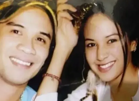 Potret Roby Tremonti dan Aurelie Moeremans. (Sumber: Tangkapan layar TikTok)