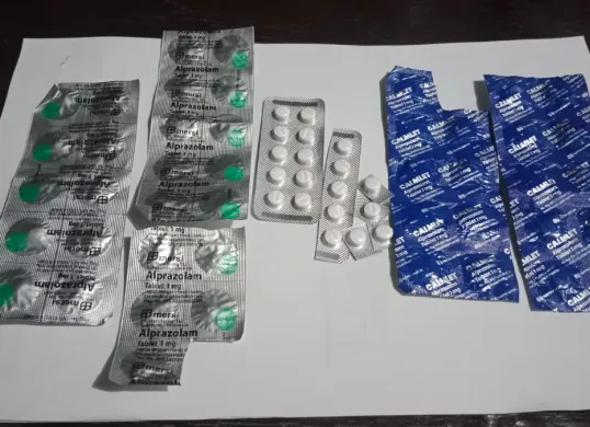 Barang bukti obat terlarang yang disita dari dua pengedar di wilayah Kota Tangerang. (Sumber: Dok. Polres Metro Tangerang Kota)