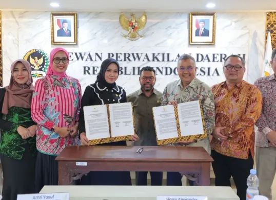 Komite III DPD RI dan BPKH menggelar rapat pengawasan haji 2026 di Kompleks Parlemen Senayan, Jakarta Pusat, Selasa, 20 Januari 2026. (Sumber: Dok. Istimewa)