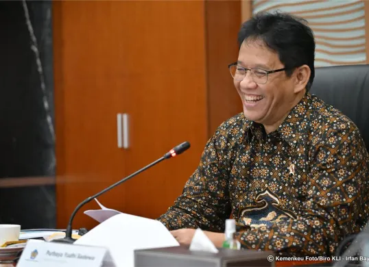 Potret menteri keuangan Purbaya Yudhi Sadewa. (Sumber: Dok.Kementrian Keuangan)
