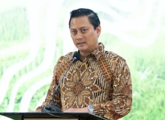 Thomas Djiwandono keponakan Prabowo Subianto resmi dilantik  jadi Deputi Gubernur BI. (Sumber: Kemenkeu)