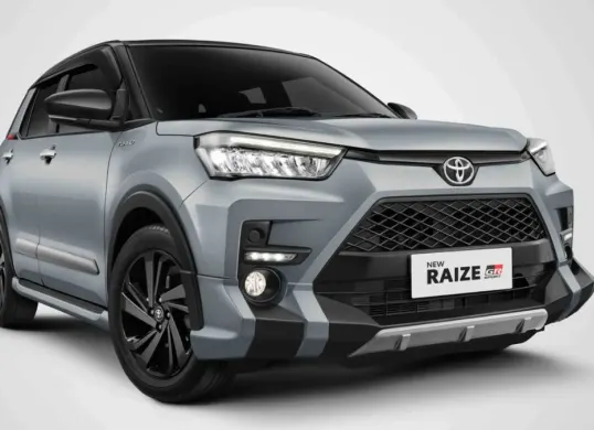 Mobil Toyota New Raize mendapat penyegaran desain dan fitur. (Sumber: Dok. Toyota)