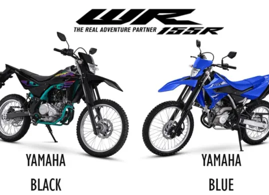 Motor Yamaha WR155 R 2026 hadir dengan desain bodi dan grafis baru. (Sumber: Dok. Yamaha)