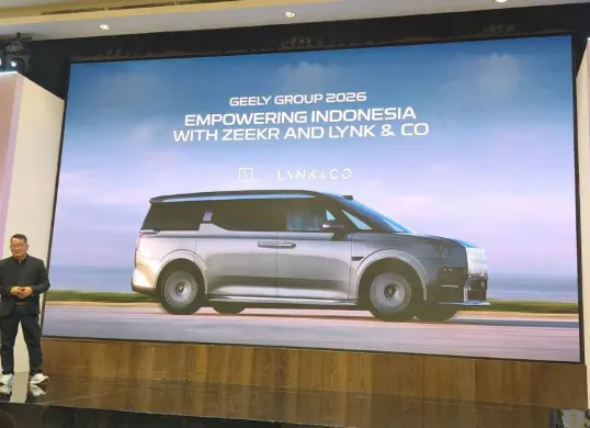 Geely memastikan mobil listrik Zeekr dan Lynk & Co akan masuk Indonesia pada 2026. (Sumber: Poskota/Erwan Hartawan)