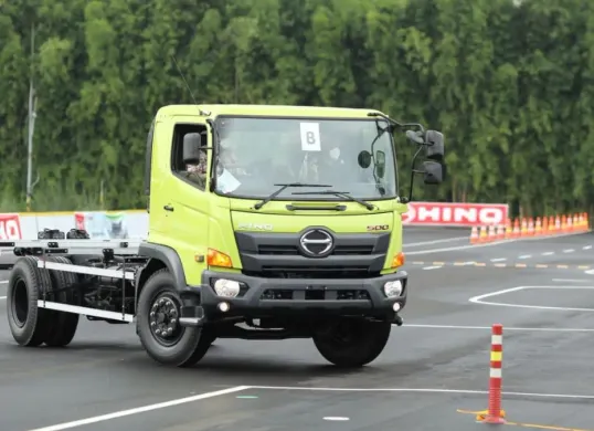Potret mobil Hino. (Sumber: Hino)
