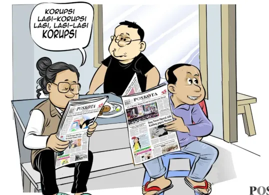 Obrolan Warteg hari ini. (Sumber: Poskota/Arif Setiadi)
