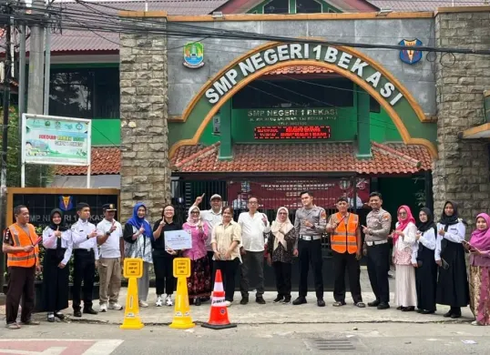 Bridgestone Indonesia menjalankan Road Safety School Program (RSSP) di Bekasi. (Sumber: Bridgestone)