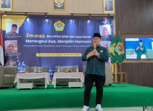 Ketua DPW LDII Jabar, Dicky Harun. (Sumber: Poskota/Gatot Poedji Utomo)