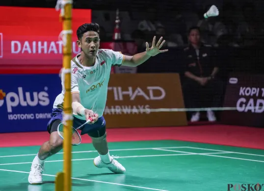 Pebulu tangkis tunggal putra Indonesia Alwi Farhan akan berlaga di babak 16 besar French Open 2026. (Sumber: Poskota/Bilal Nugraha Ginanjar)