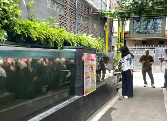 Lokasi RT 08 RW 04 Kelurahan Malaka Jaya, Kecamatan Duren Sawit, Jakarta Timur sebagai contoh kampung inovatif yang mampu mengelola lingkungan secara mandiri dan berkelanjutan. (Sumber: Instagram/@taufiksyusuf)