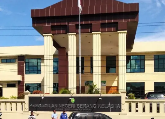 Ilustrasi Gedung Pengadilan Negeri Serang. (Sumber: Istimewa)
