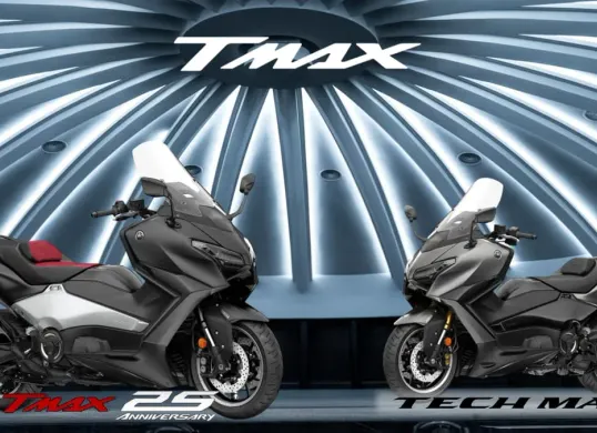 Tampilan motor Yamaha TMAX. (Sumber: Dok. Yamaha)