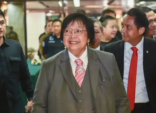 Kejagung menjadwalkan pemeriksaan eks Menteri LHK, Siti Nurbaya. (Sumber: X/@sitinurbayaLHK)