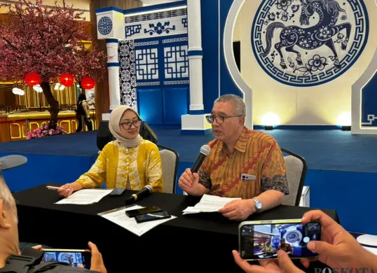 General Manager CCM, Fery Gunardi saat memberikan keterangan pers, Jumat 30 Januari 2026. (Sumber: Poskota/Giffar Rivana)