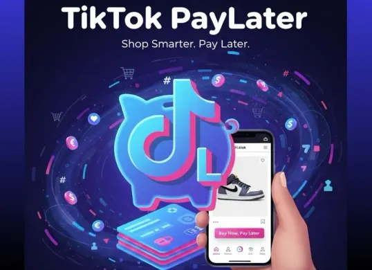 Ilustrasi. Cara bayar TikTok PayLater menggunakan e-wallet dan bank (Sumber: Gemini AI)