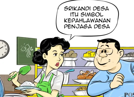 Ilustrasi Obrolan Warteg, Senin, 5 Juli 2025. (Sumber: Poskota)
