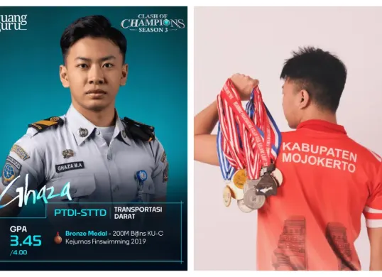 Salah satu peserta Clash of Champions (CoC) Season 3, Ghaza Muhammad Al Ghifari tengah menjadi sorotan usai muncul dugaan kasus pelecehan seksual. (Sumber: X/@jellymochipop)