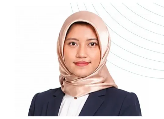 Sosok Aisyah Zakkiyah yang ditunjuk sebagai Komisaris PT PP (Persero) Tbk atau PTPP. (Sumber: X/@bilbiils_)
