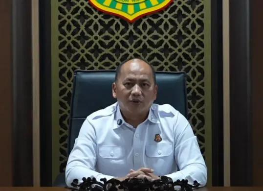 Kepala Pusat Penerangan Hukum Kejaksaan Agung (Kapuspenkum) Anang Supriatna saat memberikan keterangan pers, Sabtu, 11 Juli 2026. (Sumber: Kejagung)