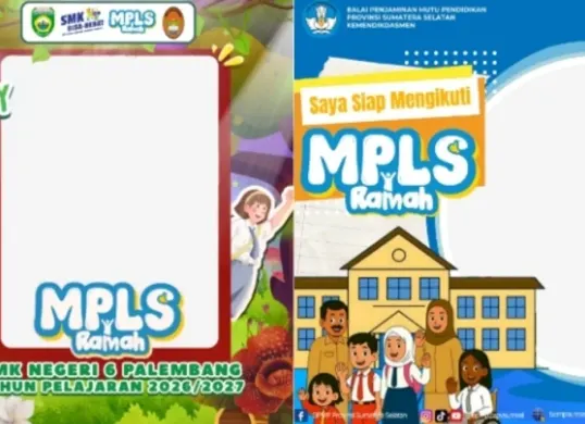 Contoh twibbon MPLS Ramah 2026 di Twibbonize. (Sumber: Twibbonize)