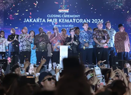 Closing ceremony Jakarta Fair Kemayoran 2026 (JFK 2026). (Sumber: Istimewa)