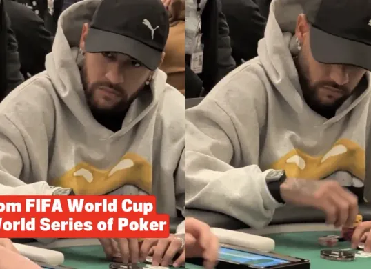 Neymar mengikuti Main Event World Series of Poker (WSOP) di Las Vegas, Amerika Serikat, tak lama setelah mengumumkan pensiun dari tim nasional Brasil. (Sumber: Instagram/@WSOP)
