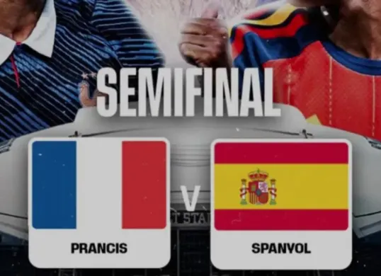 Prancis vs Spanyol di semifinal Piala Dunia 2026. (Sumber: Instagram/@tvrisports)