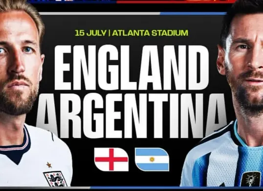 Jadwal semifinal Piala Dunia 2026 antara Inggris vs Argentina. (Sumber: Instagram/@fifaworldcup)