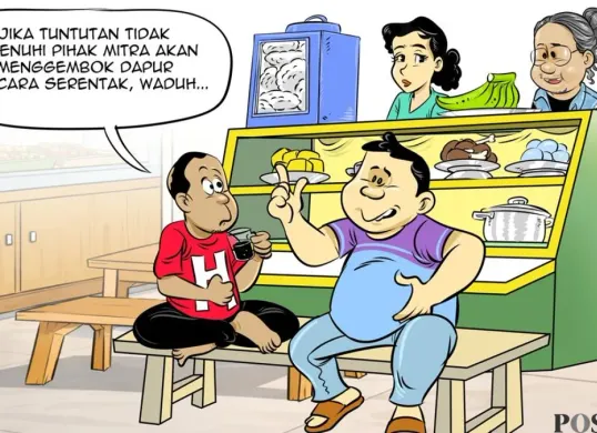 Obrolan warteg edisi hari ini, Rabu, 15 Juli 2026. (Sumber: Poskota/Arif Setiadi)