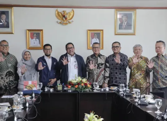 Wakil Gubernur Jakarta, Rano Karno mengapresiasi langkah Bank Jakarta yang menjadi sponsor Anugerah Jurnalistik MHT 2026. (Sumber: Dok. Istimewa)