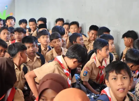 Disdik Kabupaten Tangerang menerapkan program budaya sekolah aman dari perundungan. (Sumber: Poskota/Veronica Prasetio)