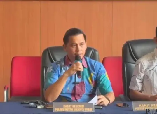Kasat Reskrim Polres Metro Jakarta Pusat AKBP Roby Heri Saputra. (Sumber: Poskota/Ali Mansur)