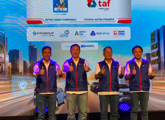 ACC dan TAF kembali menjadi Platinum Financial Partner GIIAS 2026 dengan komitmen dalam memperkuat pertumbuhan industri otomotif nasional. (Sumber: Poskota/Herdyan Anugrah)