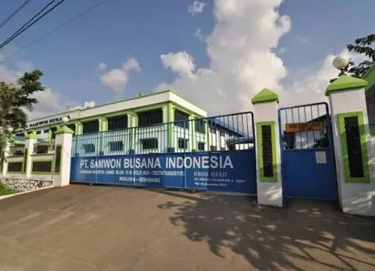 PT Samwon Busana Indonesia yang berada di Kabupaten Jepara, Jawa Tengah, dipastikan menghentikan seluruh kegiatan operasionalnya mulai 1 Agustus 2026. (Sumber: Facebook/samwonbusanasemarang)